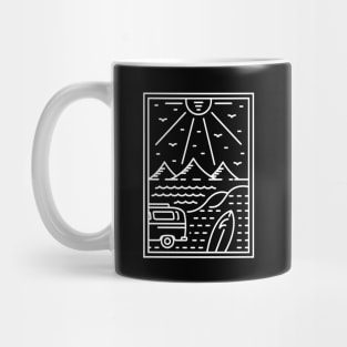 Sunshine in Summer (White) Mug